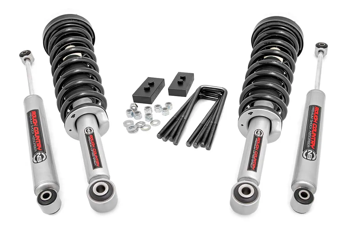50004  -  2 Inch Lift Kit - N3 Struts/N3 - Ford F-150 4Wd (2009-2013) 1