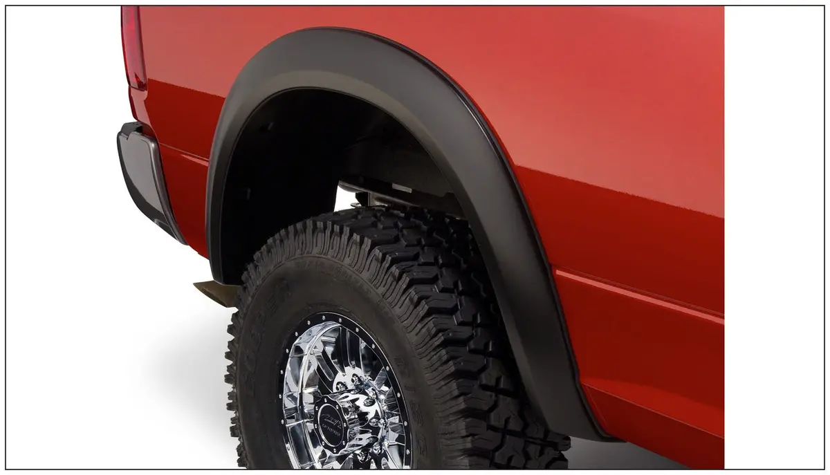 50036-02  -  Extend-A-Fender Flares Black Smooth Finish 2-Piece Rear 1