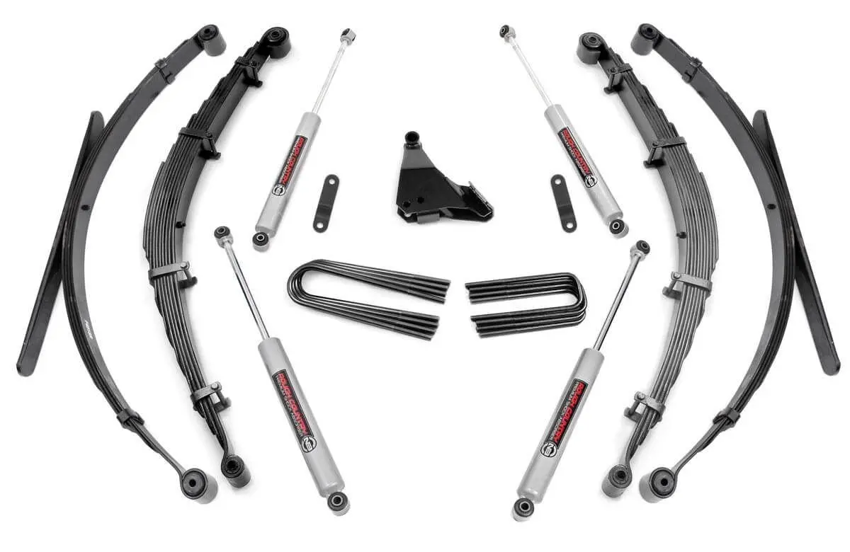 50130 - 4 Inch Lift Kit - Rear Springs - Ford F-250/F-350 Super Duty 4Wd (1999-2004) 1