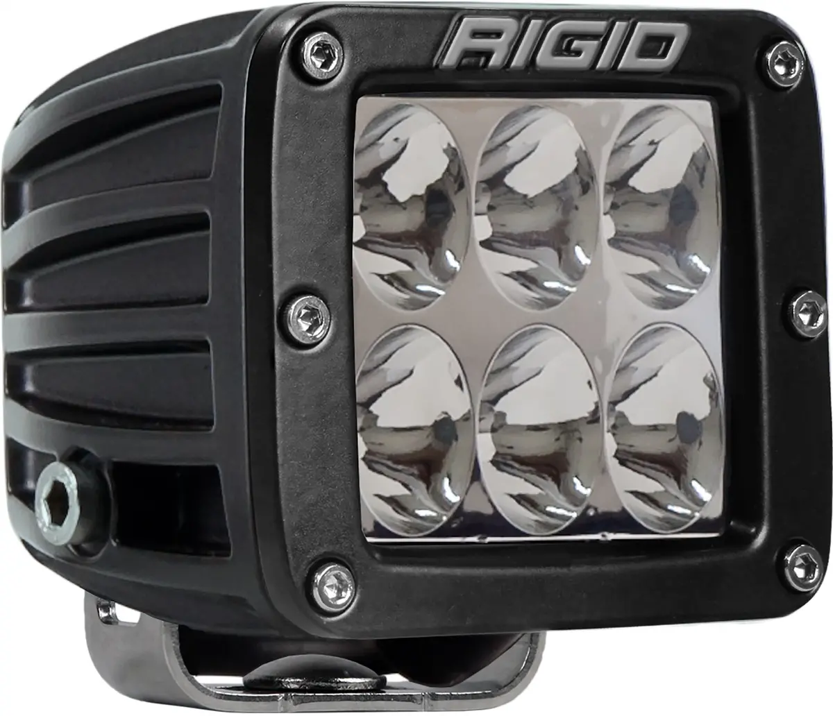 501313  -  D-Series Pro Led Light, Driving Optic, Surface Mount, Black Housing, Single 1