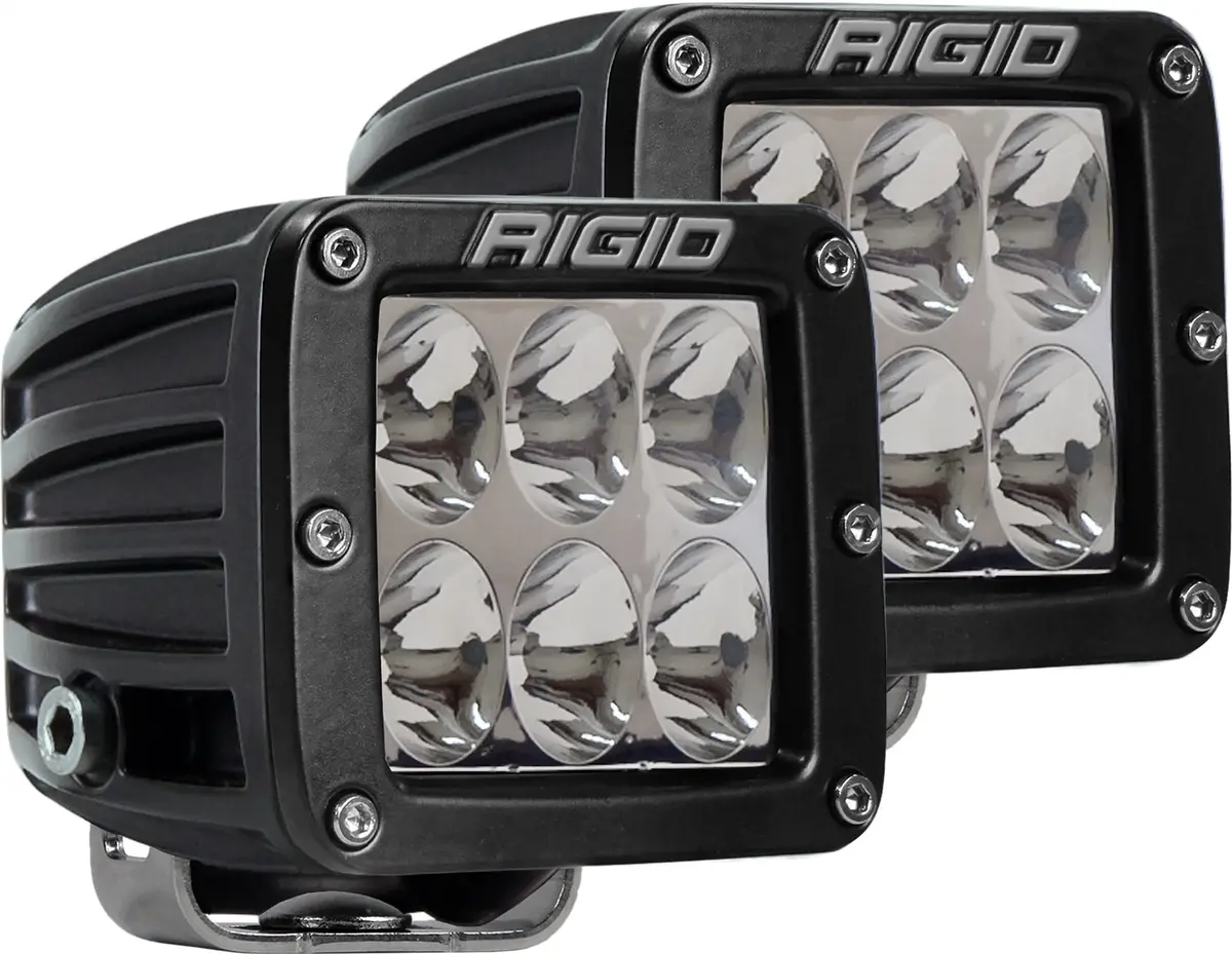 502323  -  D-Series Pro Led Light, Driving Optic, Amber, Surface Mount, Pair 1