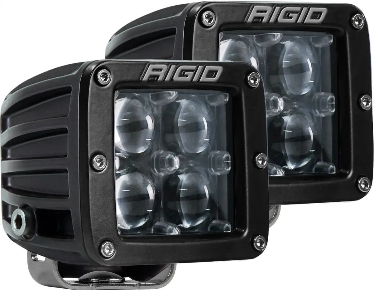 504713  -  D-Series Pro Led Light, Hyperspot Optic, Surface Mount, Black Housing, Pair 1