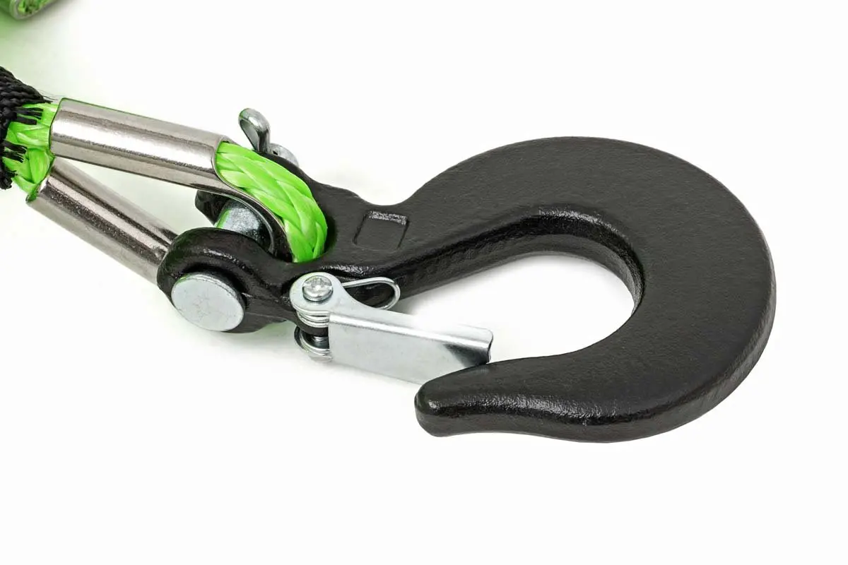 Rs142  -  Synthetic Rope - 1/4 Inch  - 50 Ft - Lime Green 1