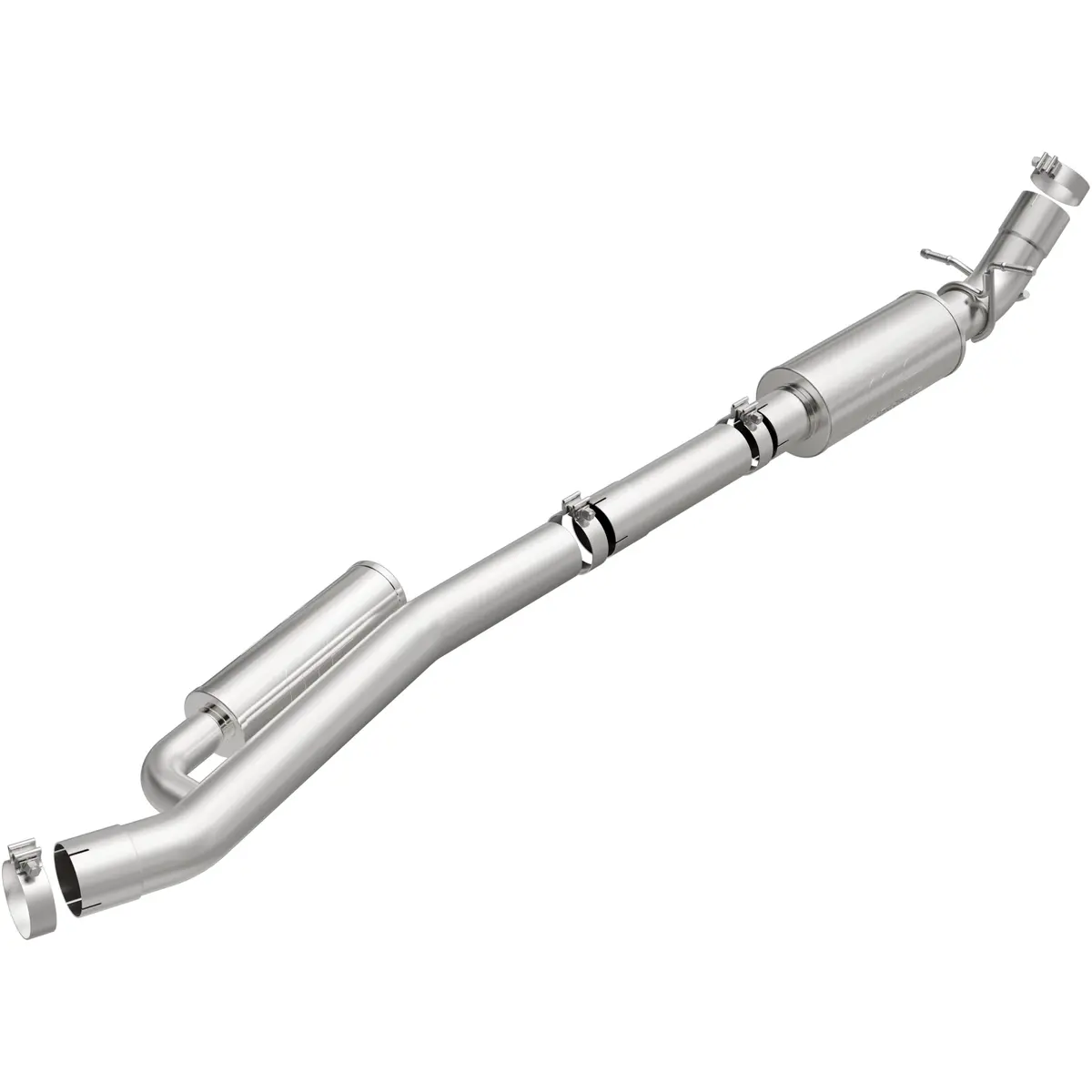Direct-Fit Muffler Replacement Kit With Muffler 1