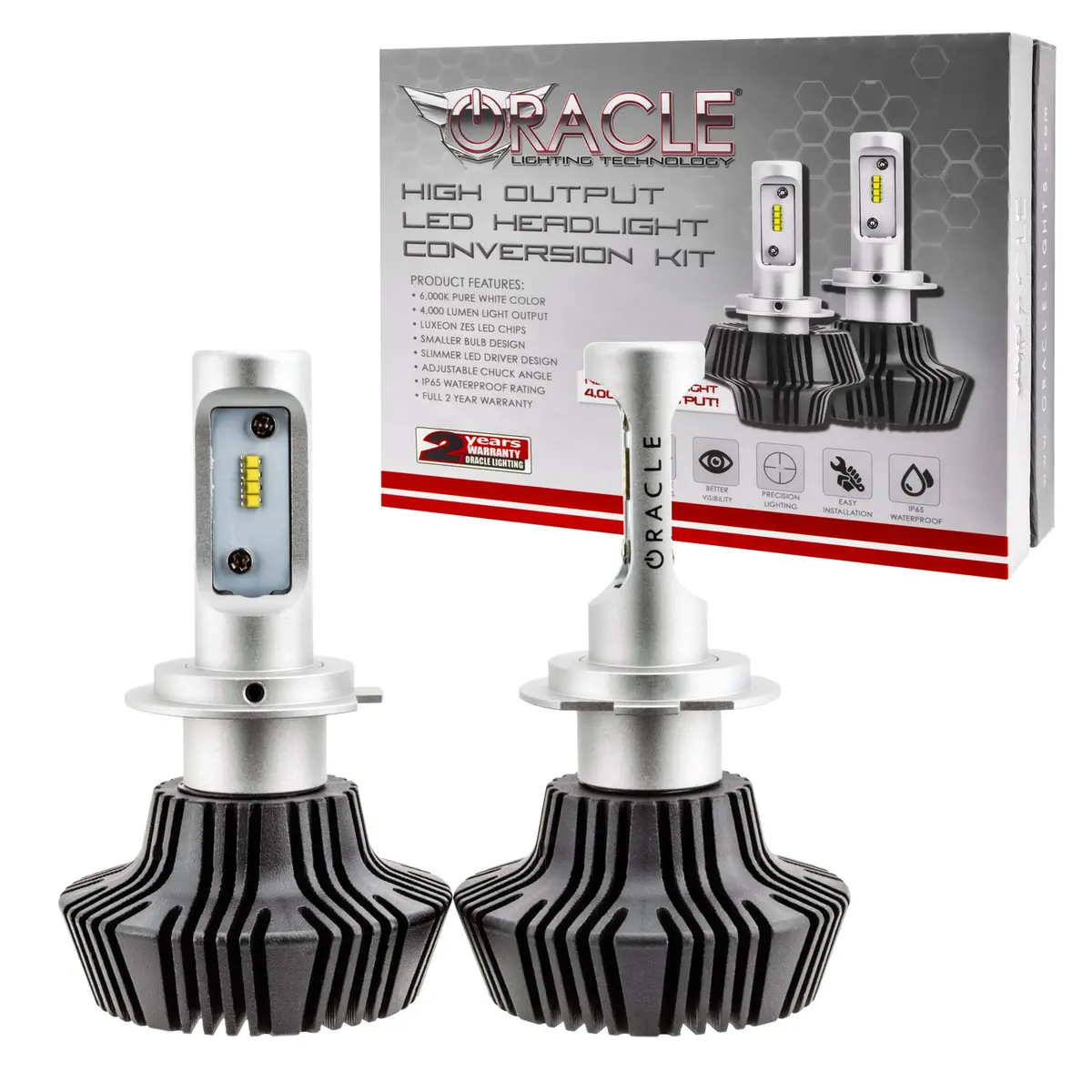 5232-001  -  H7 4,000 Lumen Led Headlight Bulbs (Pair) 1