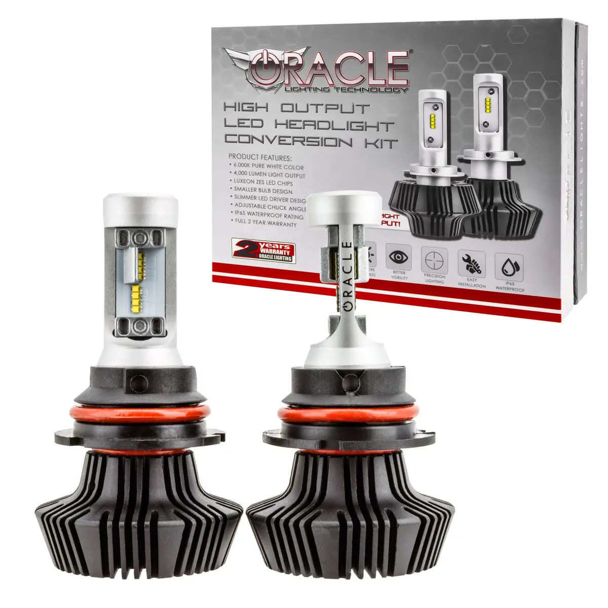 5238-001  -  9004 4,000+ Lumen Led Headlight Bulbs, Pair 1