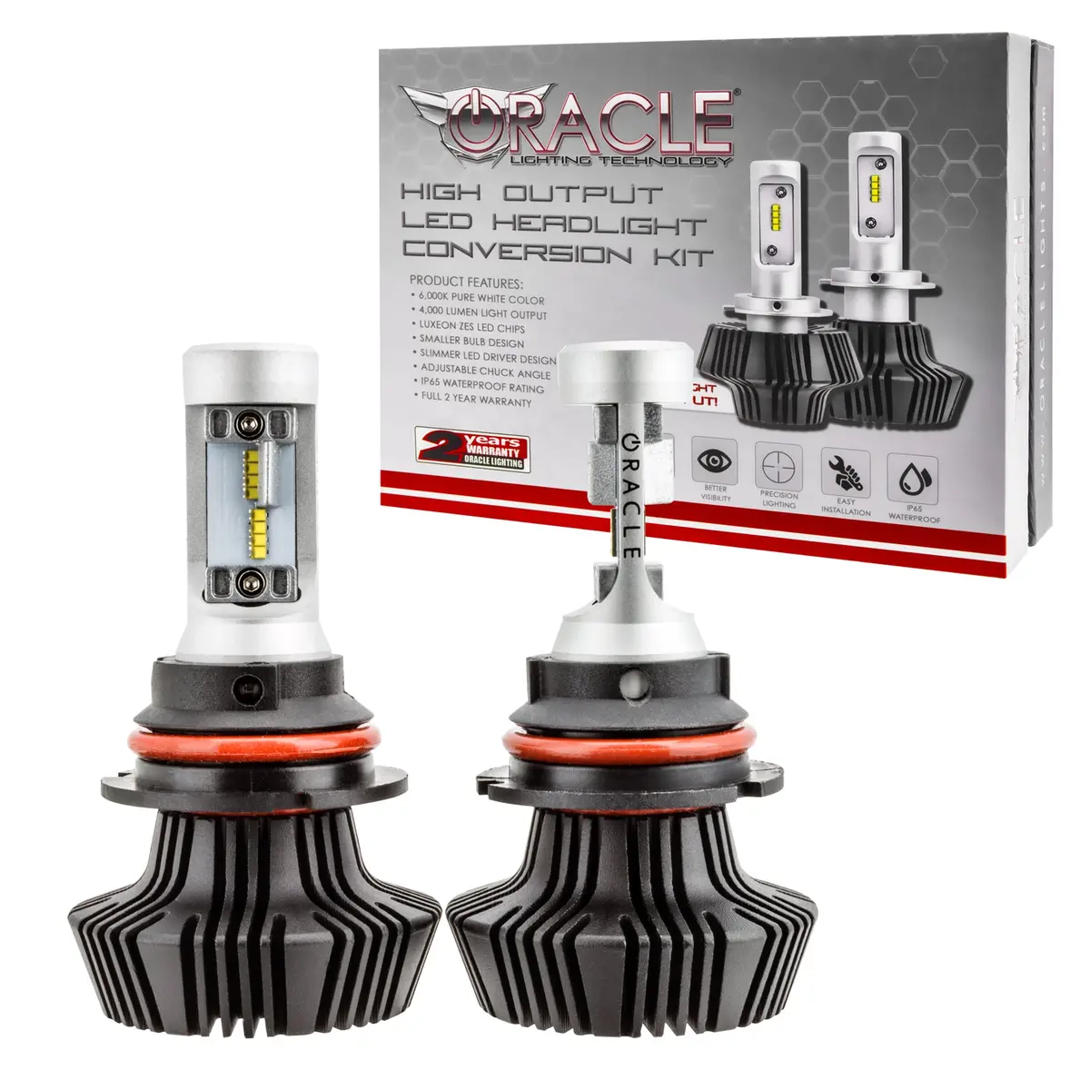 5241-001  -  Oracle Lighting 9007 4,000+ Lumen Led Headlight Bulbs (Pair) 1