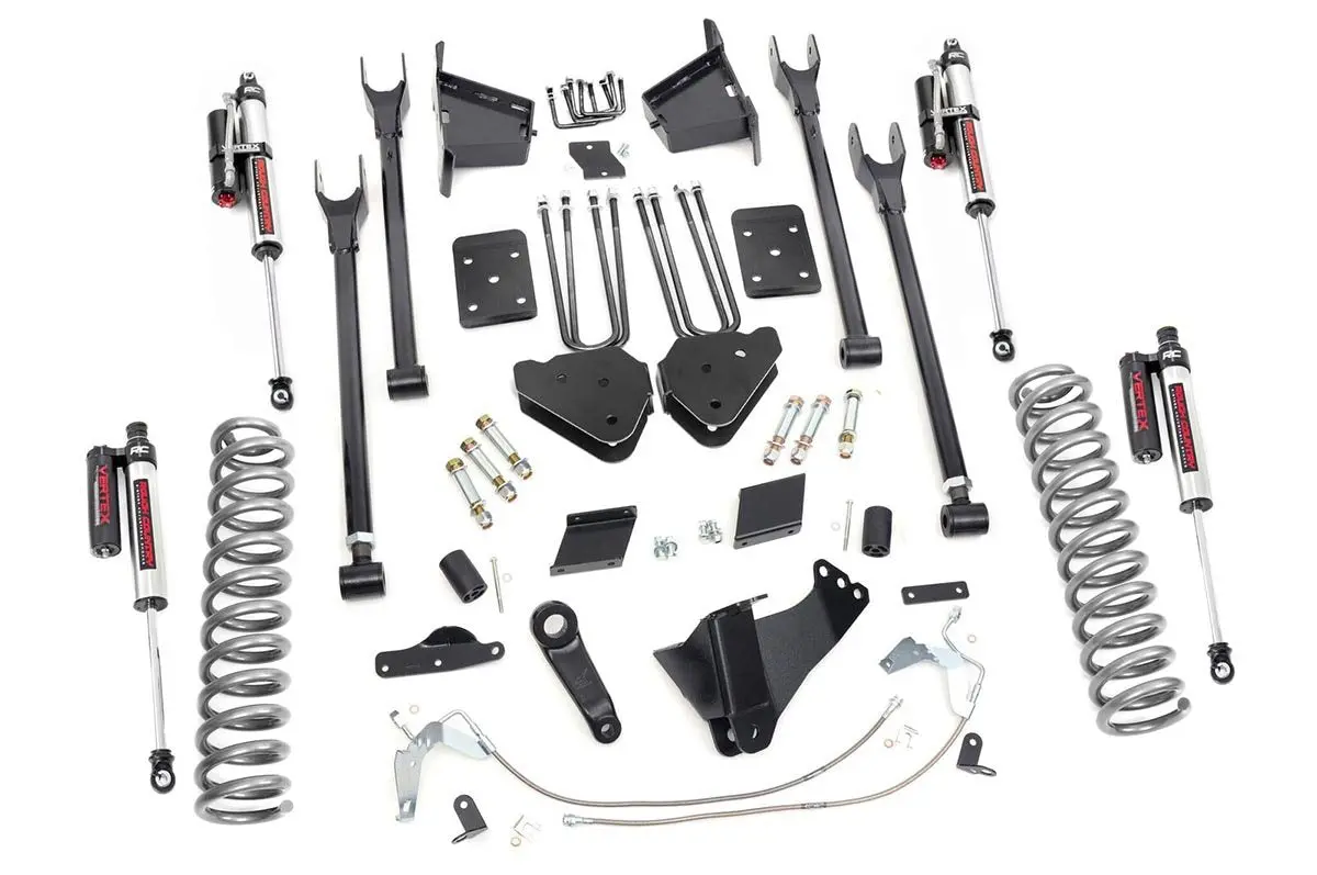 52750  -  6 Inch Lift Kit -4-Link - No Ovld - Vertex - Ford F-250 Super Duty 4Wd (15-16) 1