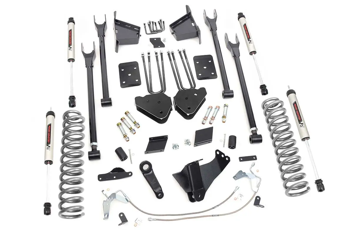 58970  -  6 Inch Lift Kit - 4 Link - Ovld - V2 - Ford F-250 Super Duty 4Wd (2015-2016) 1