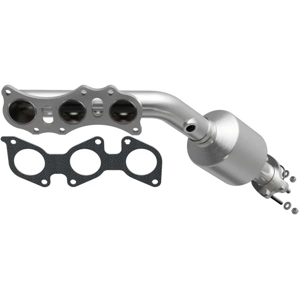 5481342  -  Catalytic Converter With Integrated Exhaust Manifold 1