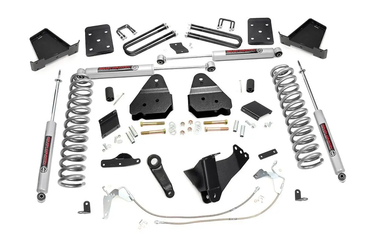 531.20  -  6 Inch Lift Kit - Diesel - No Ovld - Ford F-250 Super Duty 4Wd (2011-2014) 1