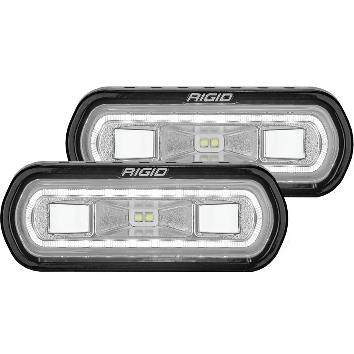 53120  -  Sr-L Series Off-Road Spreader Pod, 3 Wire, Surface Mount, White Halo, Pair 1