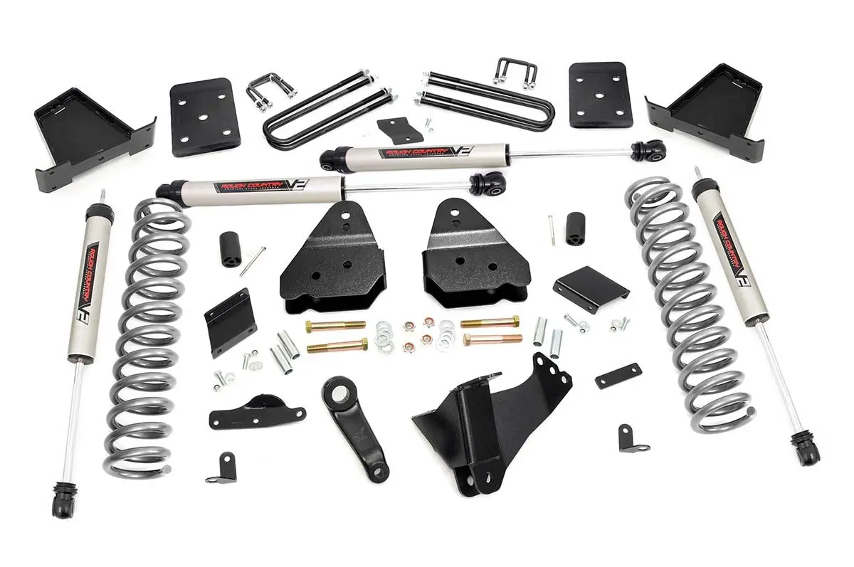 53470 - 4.5 Inch Lift Kit - No Ovld - V2 - Ford F-250 Super Duty 4Wd (2015-2016) 1