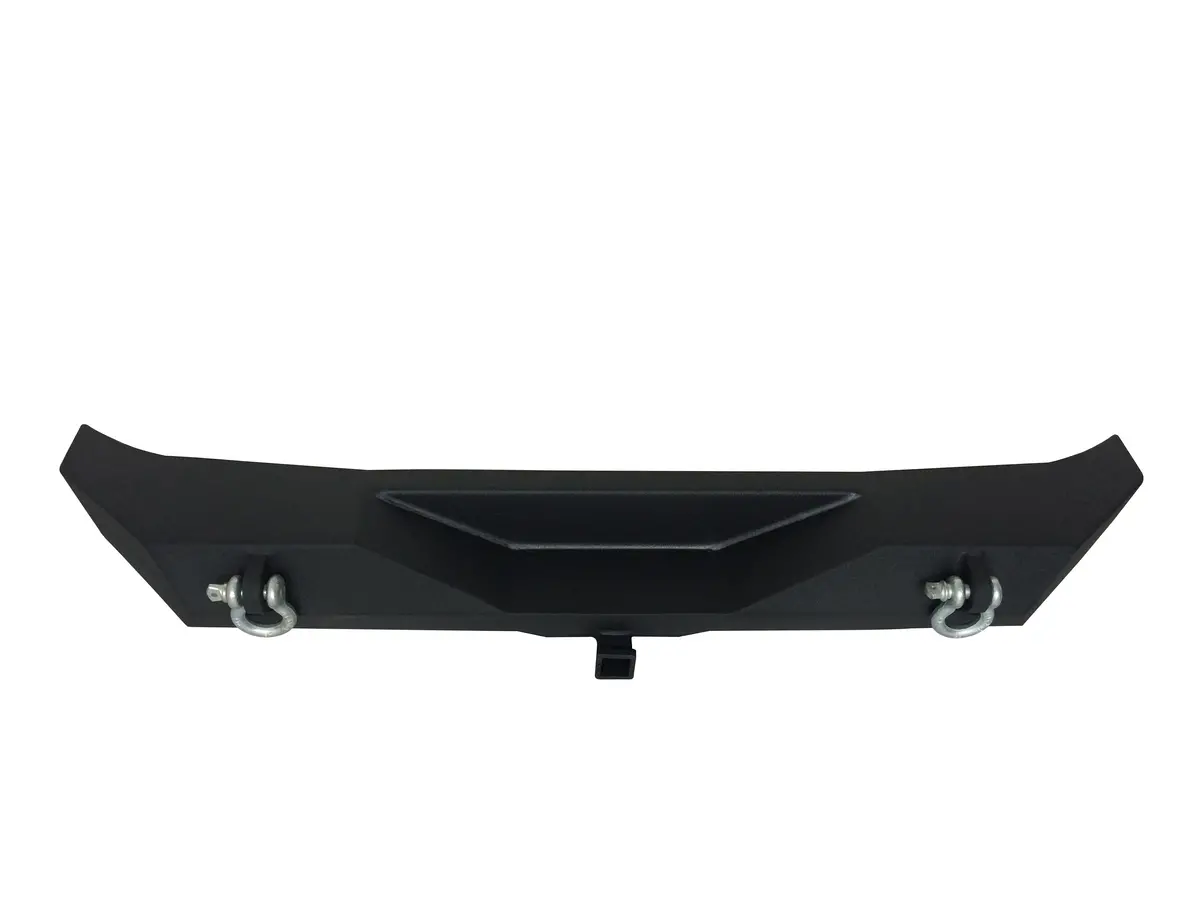 J033t  -  1 Pc Direct-Fit Class Iii Receiver Tube W/D-Ring Mounts Black Stel W/O Tire Carr 1