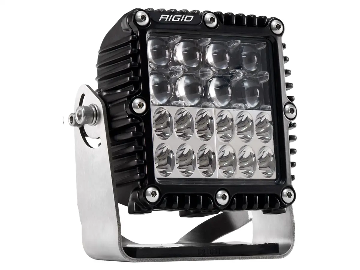 544813  -  Q-Series Pro Led Light, Hyperspot/Driving Combo, Black Housing, Single 1