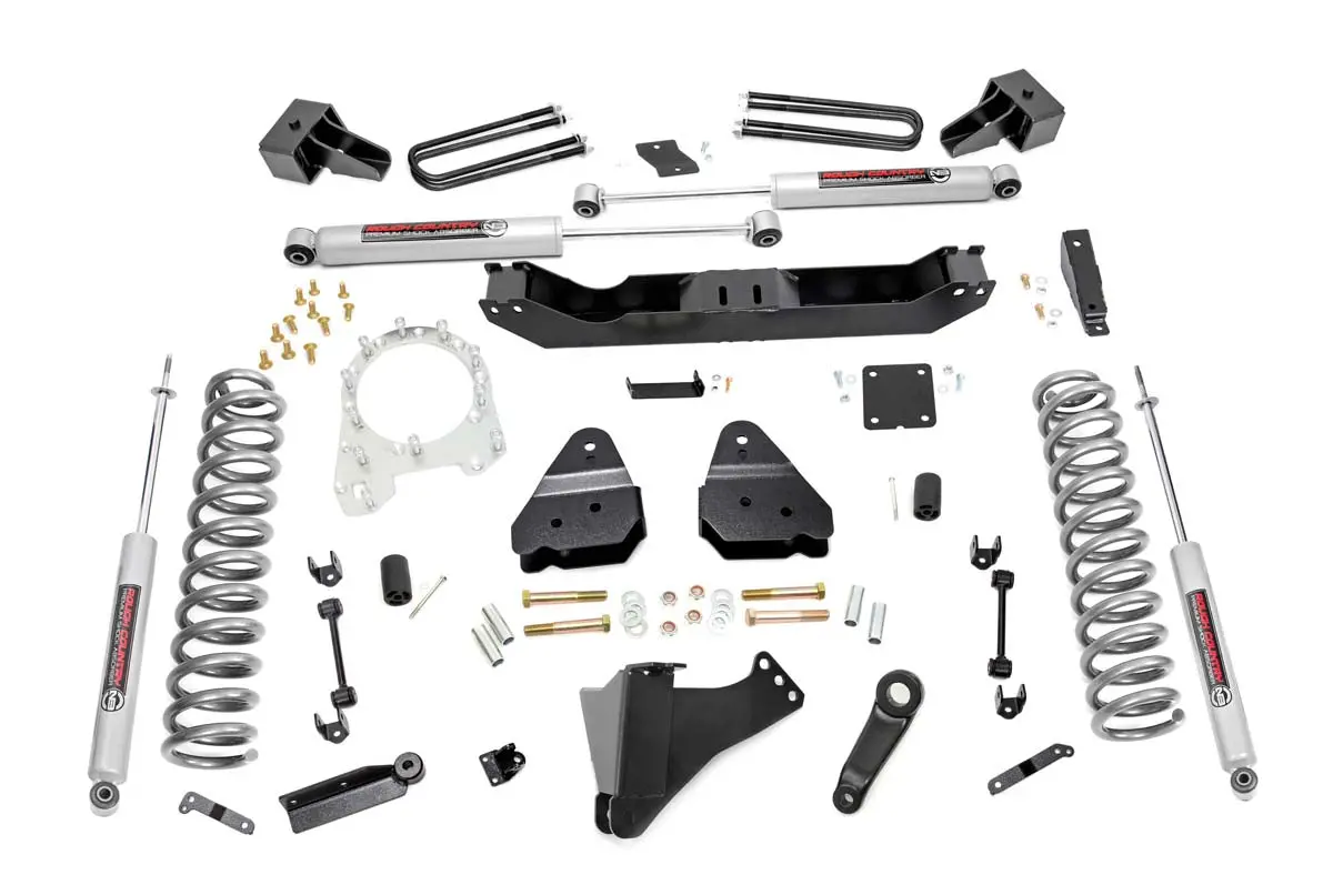 55930  -  4.5 Inch Lift Kit - Diesel - Dually - Ford F-350 Super Duty 4Wd (2017-2022) 1