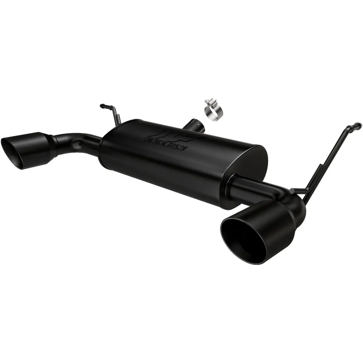 Street Series Black Axle-Back System 1
