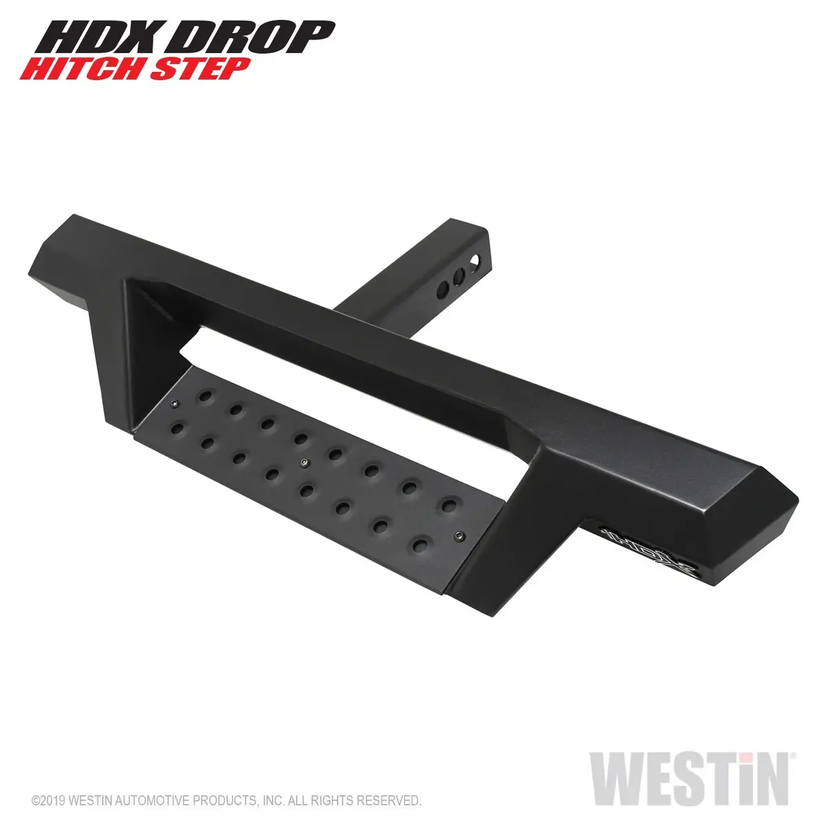 56-10015  -  Hdx Drop Hitch Step; 34 In. Step For 2 In. Receiver; Textured Black; 1