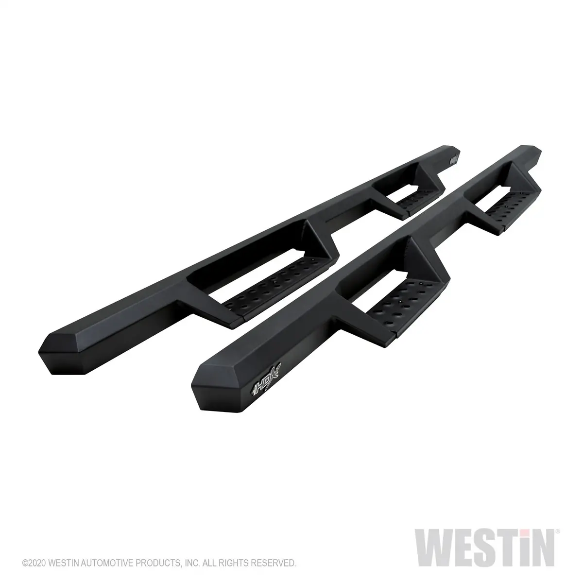 56-11685  -  Hdx Drop Nerf Step Bars; Textured Black; Steel; 1