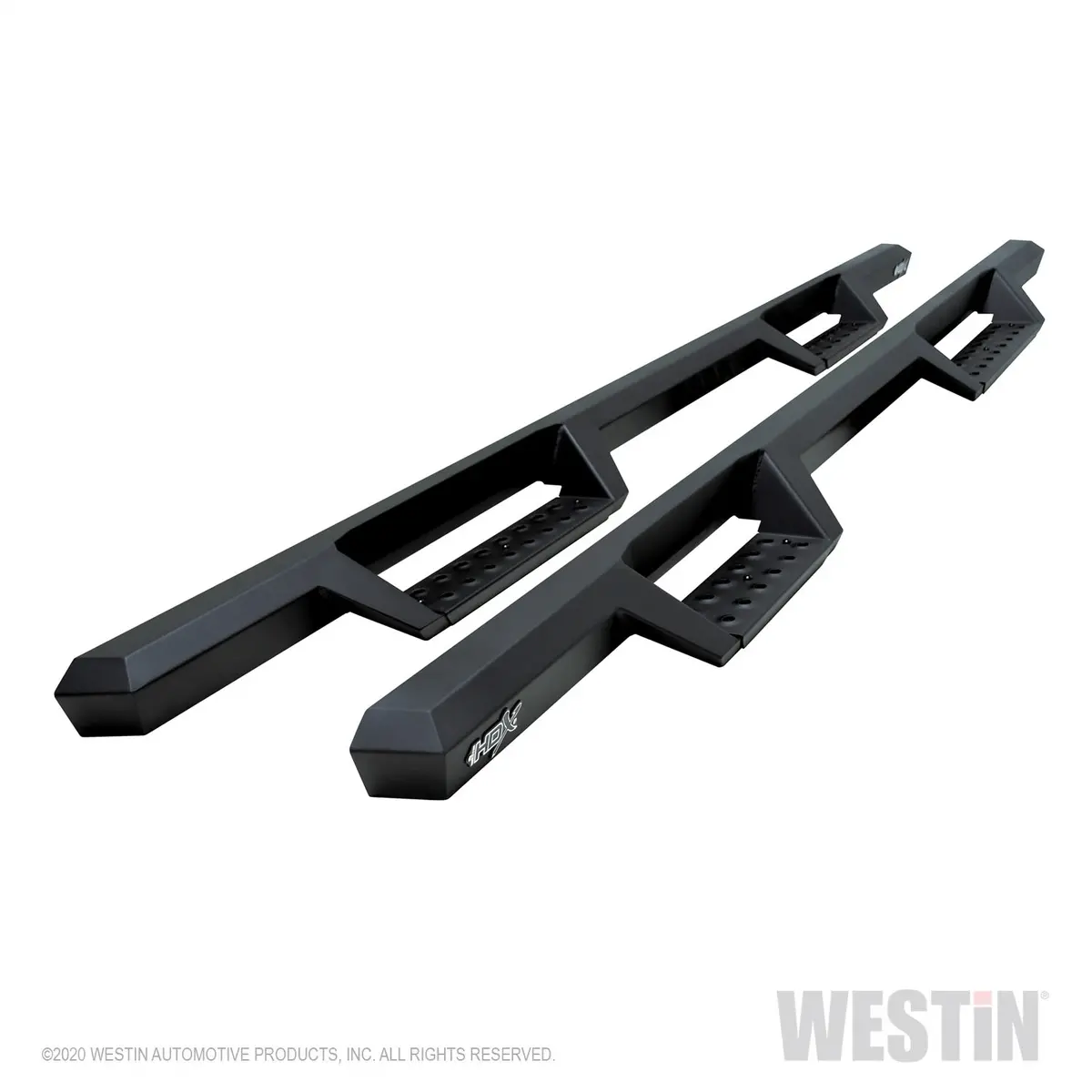 56-11955  -  Hdx Drop Nerf Step Bars; Textured Black; Steel; 1