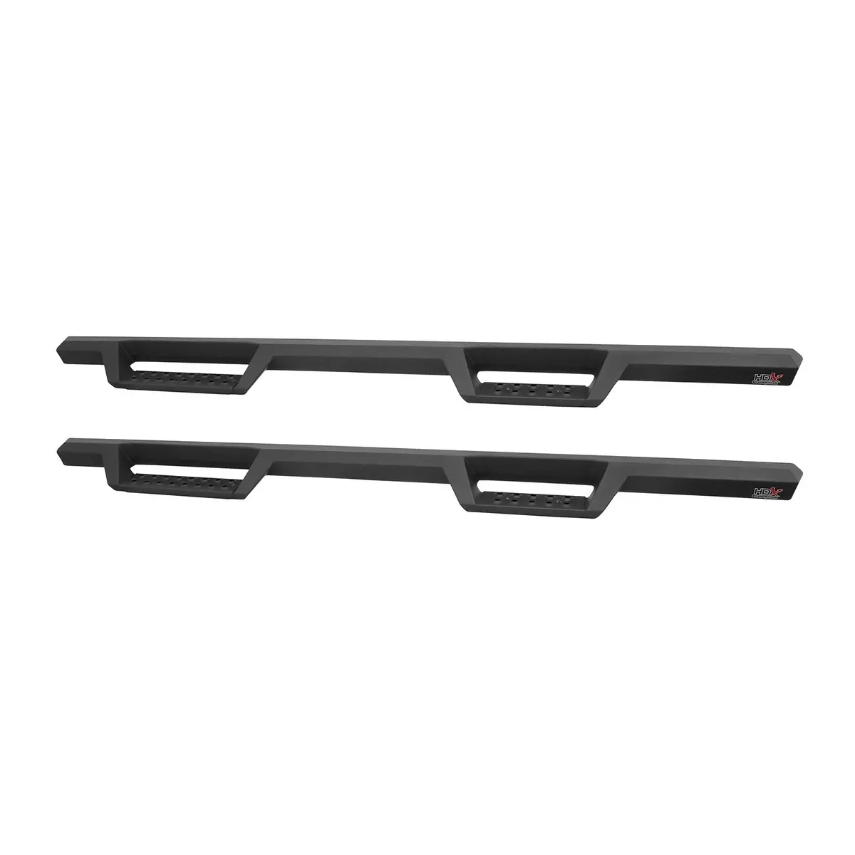 56-13245 - Hdx Drop Nerf Step Bars; Textured Black Powder Coated Steel; Mount Kit Included; 2