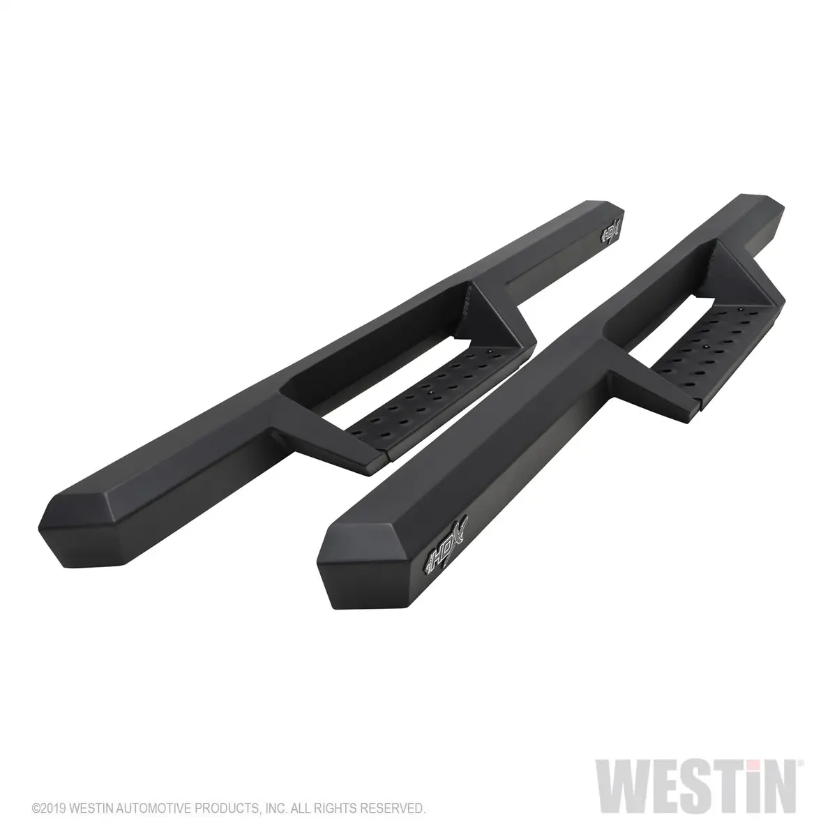 56-14115  -  Hdx Drop Nerf Step Bars; Textured Black; Incl. Mount Kit And Hardware; 1