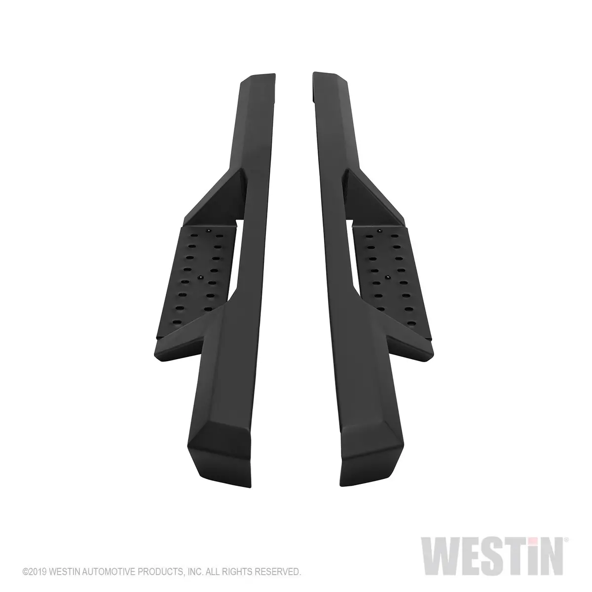56-14115 - Hdx Drop Nerf Step Bars; Textured Black; Incl. Mount Kit And Hardware; 2