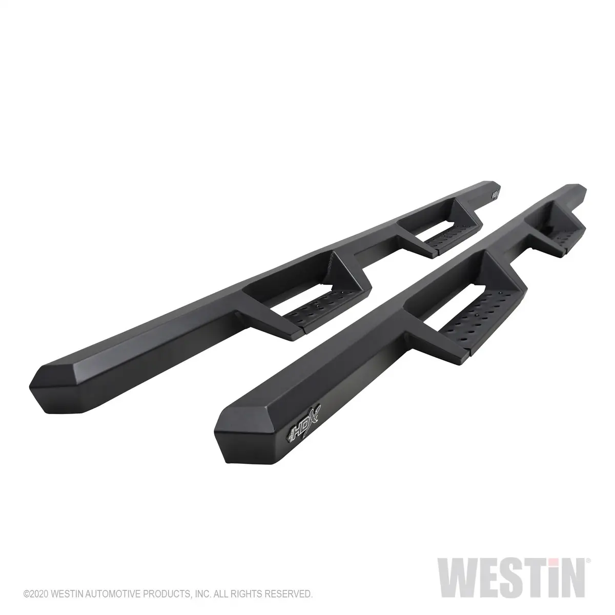 56-14165  -  Hdx Drop Nerf Step Bars; Textured Black; Steel; 1