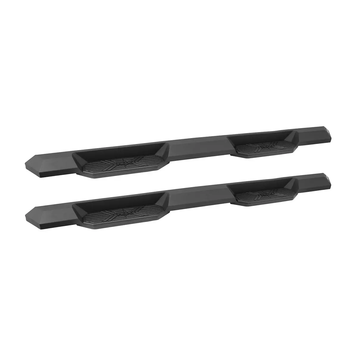 56-23715  -  Hdx Xtreme Nerf Step Bars; Textured Black; For Double Cab; 1