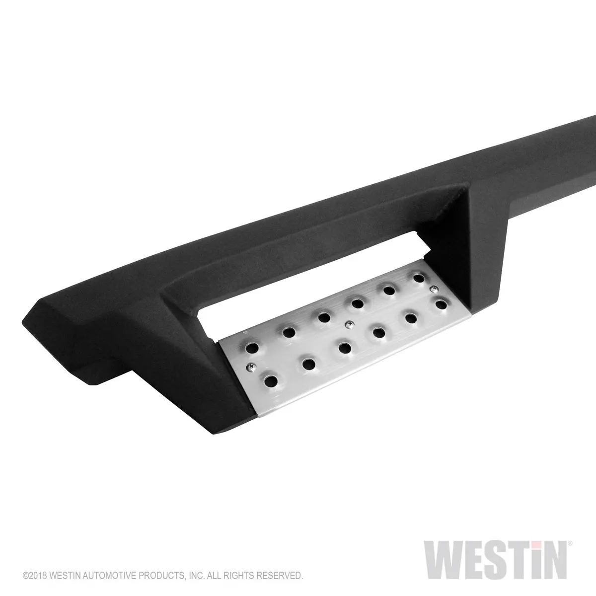 56-5345852  -  Hdx Stainless Drop Wheel To Wheel Nerf Step Bars; Textured Black; 1
