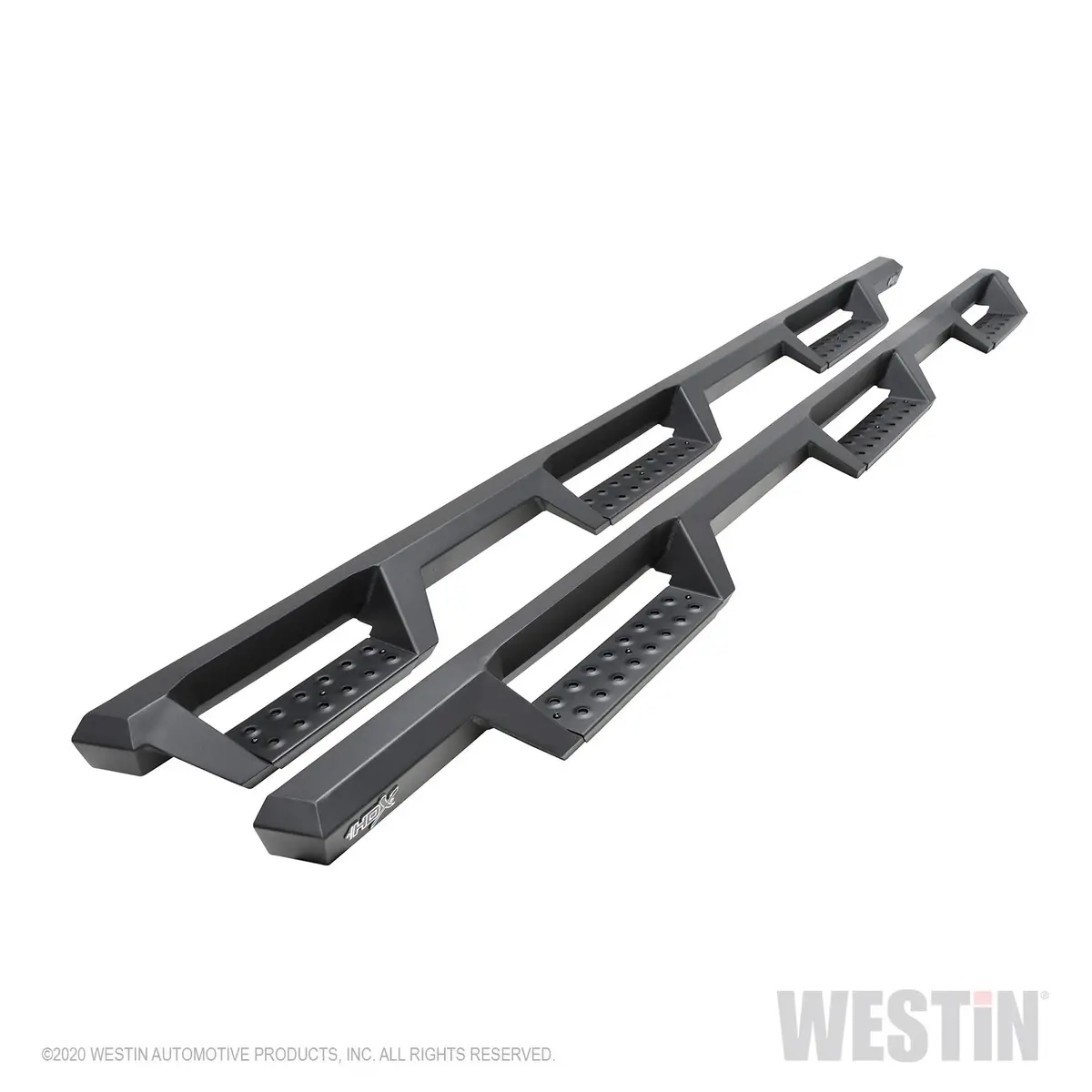 56-534765  -  Hdx Drop Nerf Step Bars; Steel; Textured Black; 1