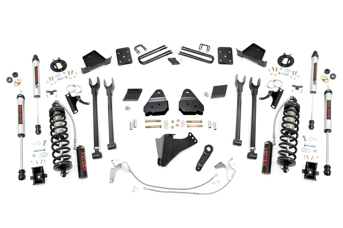 56558  -  6 Inch Lift Kit  -  4-Link  -  Ovld  -  C/O V2 - Ford F-250 Super Duty (11-14) 1