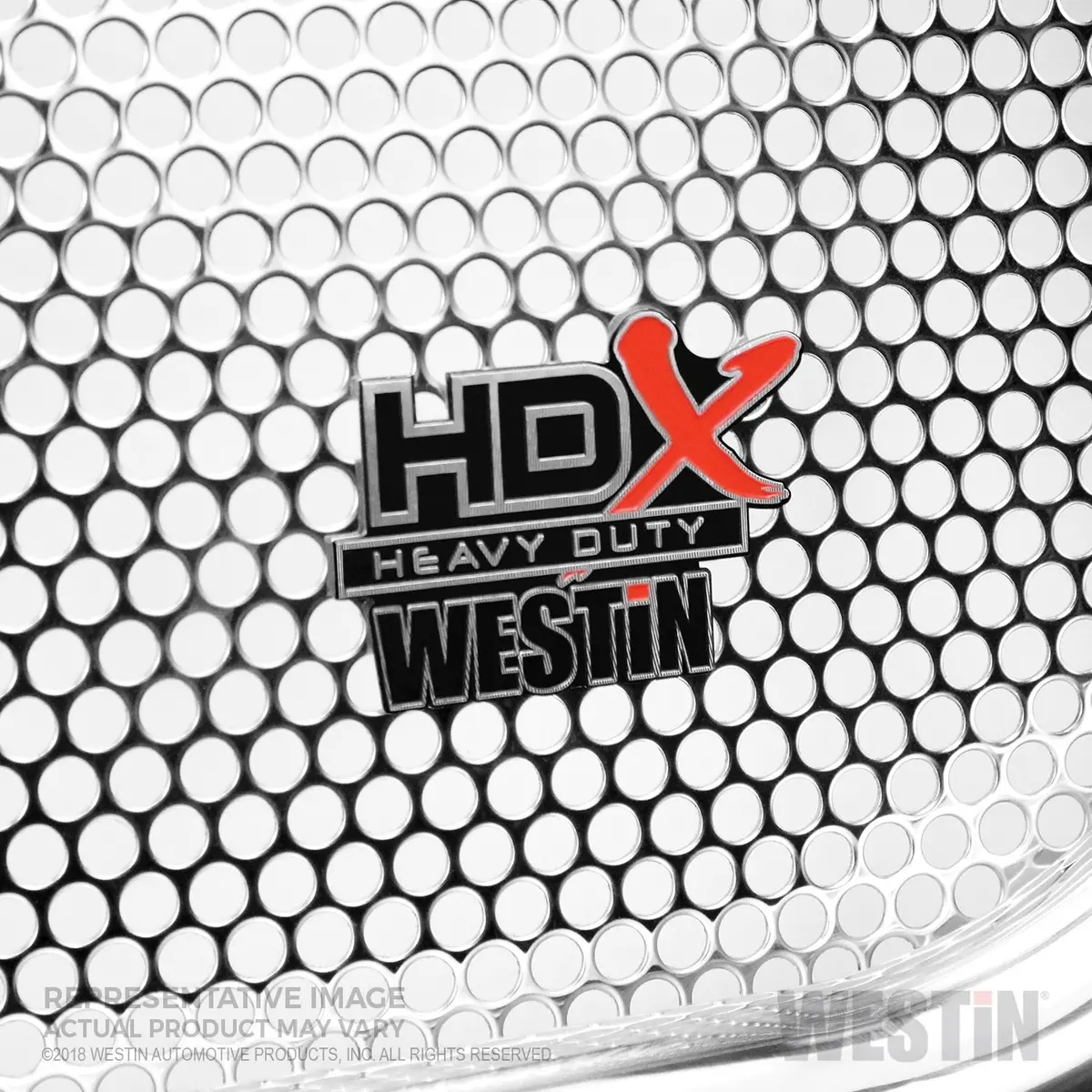 57-3970  -  Hdx Grille Guard; 2 In. Dia.; Polished Stainless Steel; 1