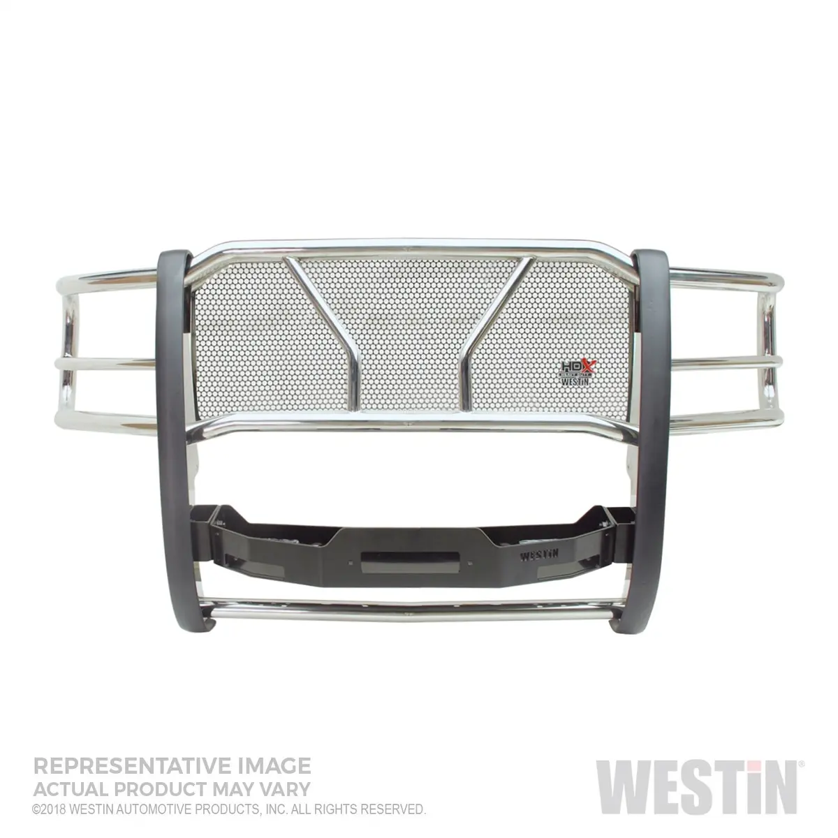 57-93950  -  Hdx Winch Mount Grille Guard; Stainless Steel; 1