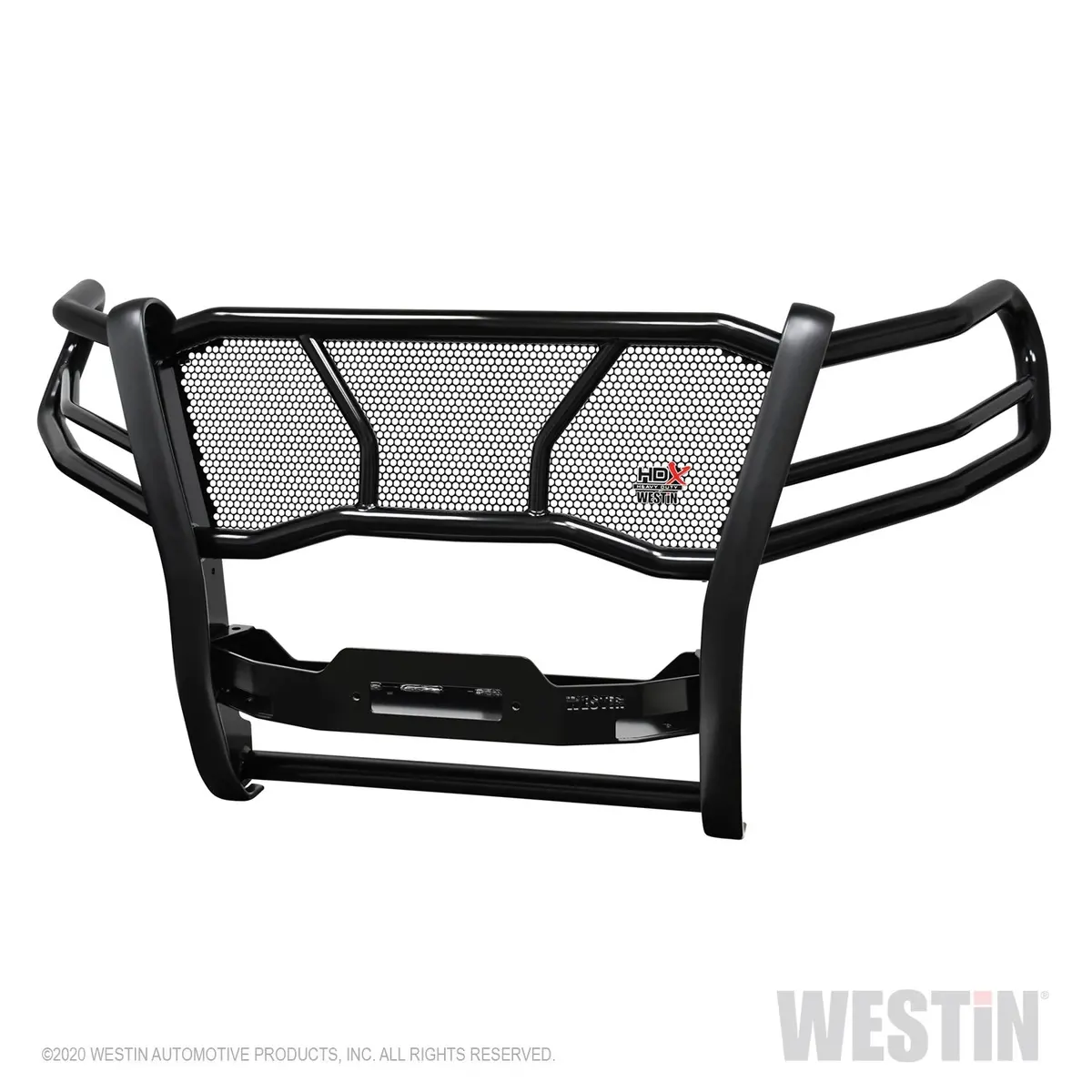 57-93985  -  Hdx Winch Mount Grille Guard; Black; Steel; 1