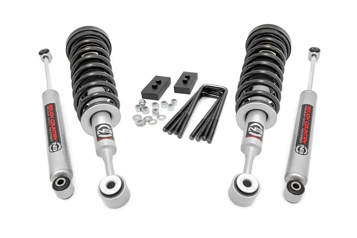 57031 - 2.5 Inch Lift Kit - N3 Struts/N3 - Ford F-150 4Wd (2004-2008) 1