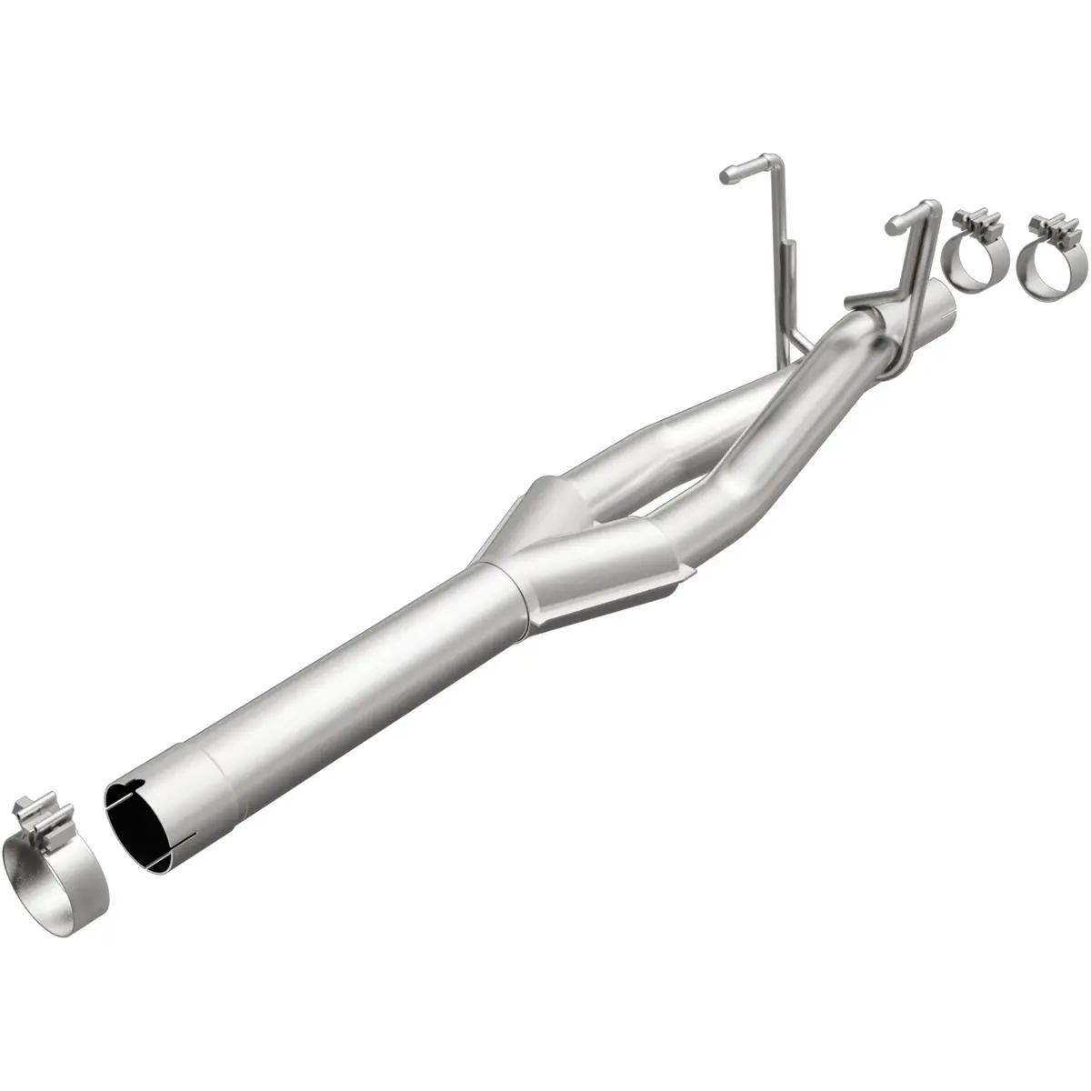 Direct-Fit Muffler Replacement Kit Without Muffler 1