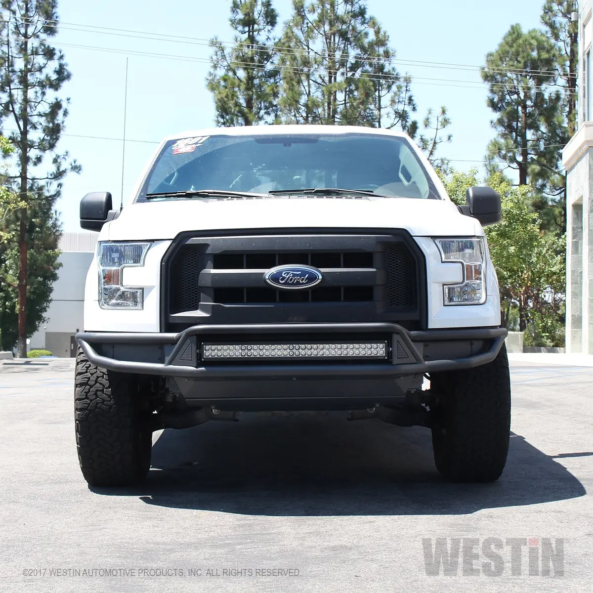 58-61015  -  Outlaw Front Bumper; Textured Black; 1