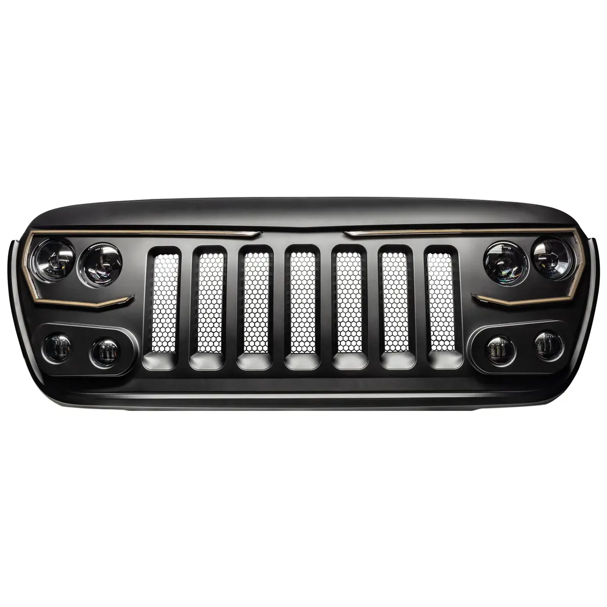 5837-Pro  -  Vector(Tm) Series Full Led Grill For The Jeep Wrangler Jl / Gladiator Jt 1