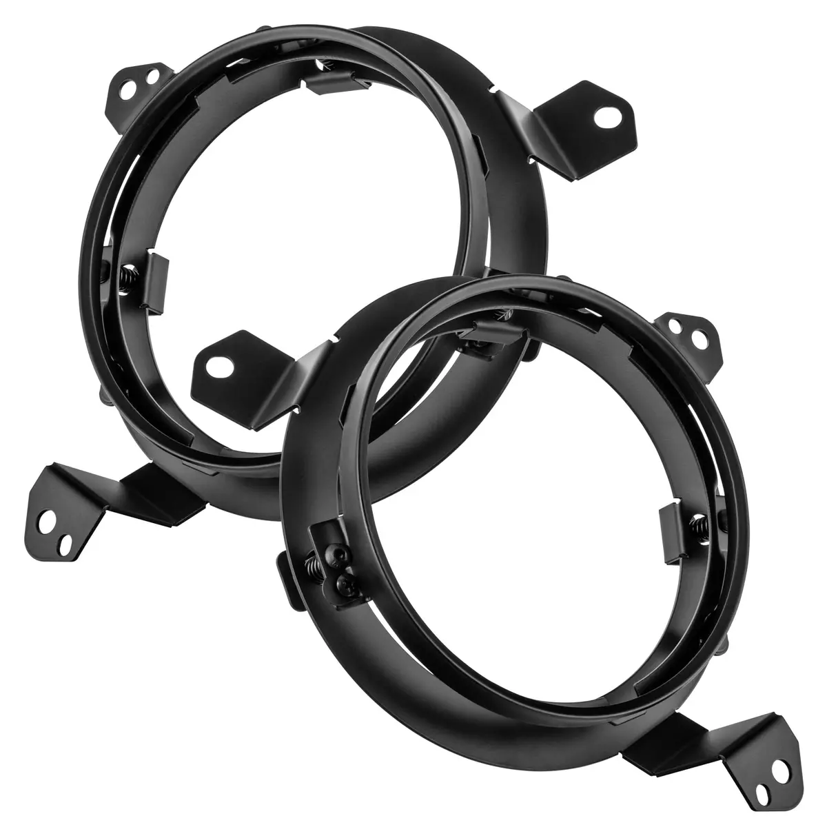 5843-504  -  Jeep Wrangler Jl / Gladiator Jt Adjustable 7In. Headlight Brackets (Pair) 1