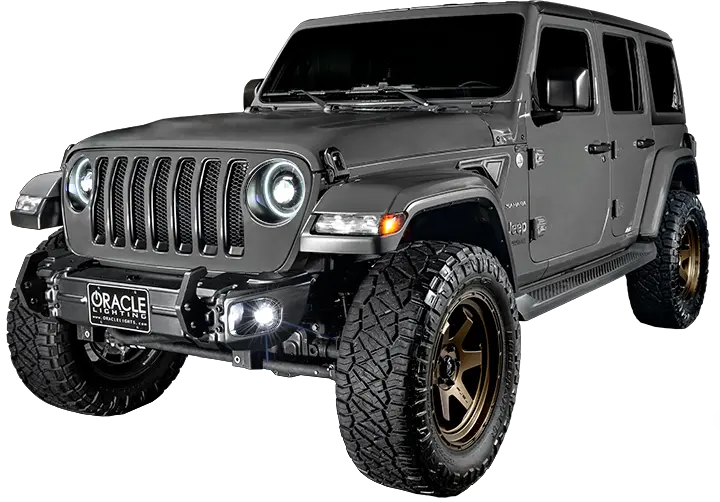 5846-001  -  Oracle Lighting Jeep Jk/Jl/Jt High Performance 20W Led Fog Lights 1