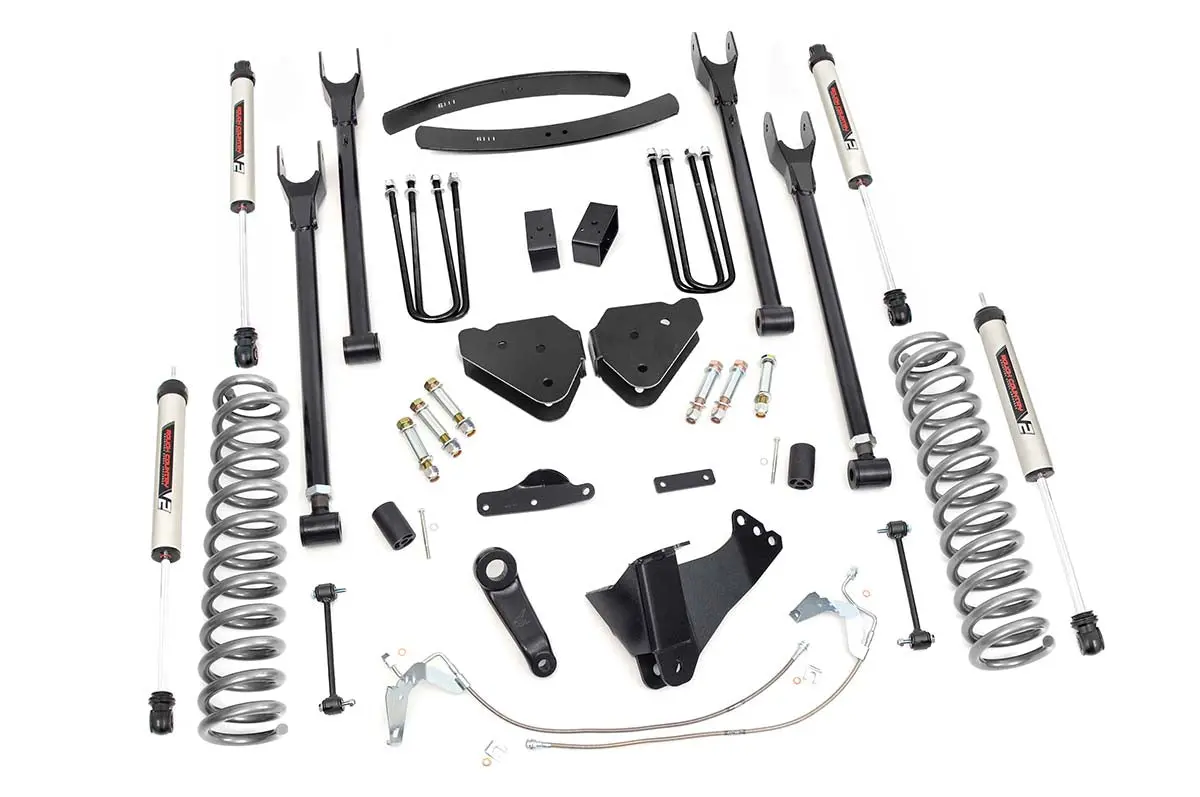58870  -  6 Inch Lift Kit - Gas - 4 Link - V2 - Ford F-250/F-350 Super Duty 4Wd (08-10) 1