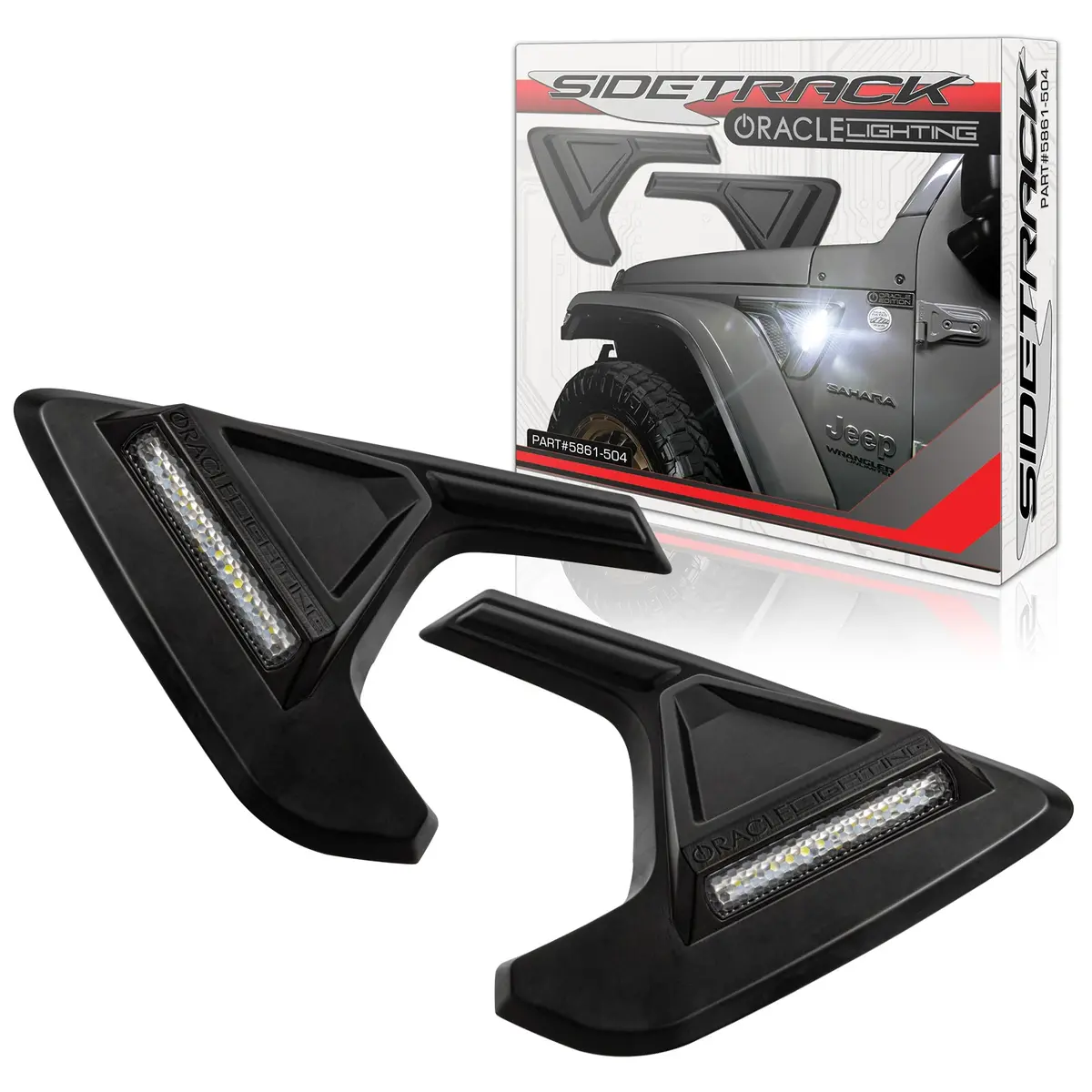 5861-504  -  Sidetrack(Tm) Led Lighting System For Jeep Wrangler Jl / Gladiator Jt 1