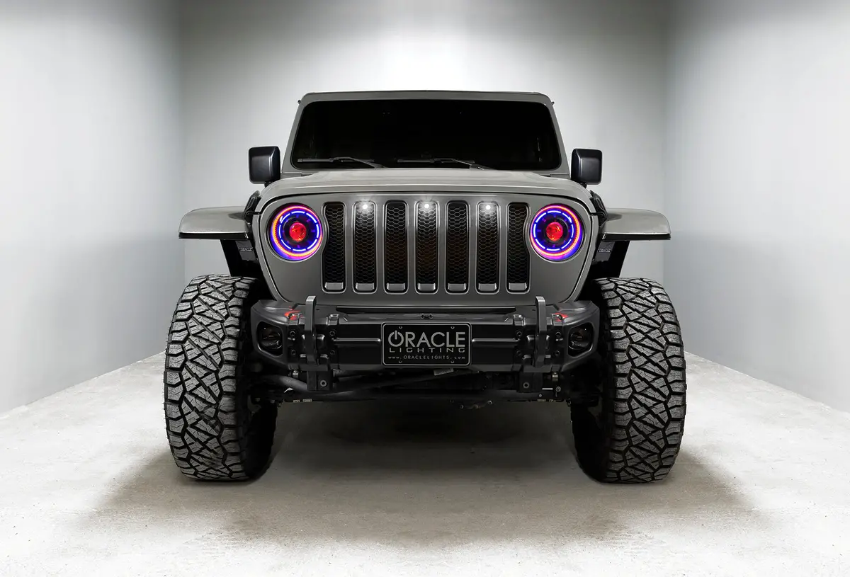 5870-001  -  Oracle Lighting Pre-Runner Style Led Grill Kit For Jeep Wrangler Jl 1