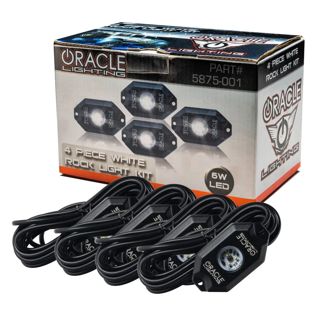 5875-001  -  Oracle Lighting Underbody Wheel Well Rock Light Kit - White (4Pcs) 1
