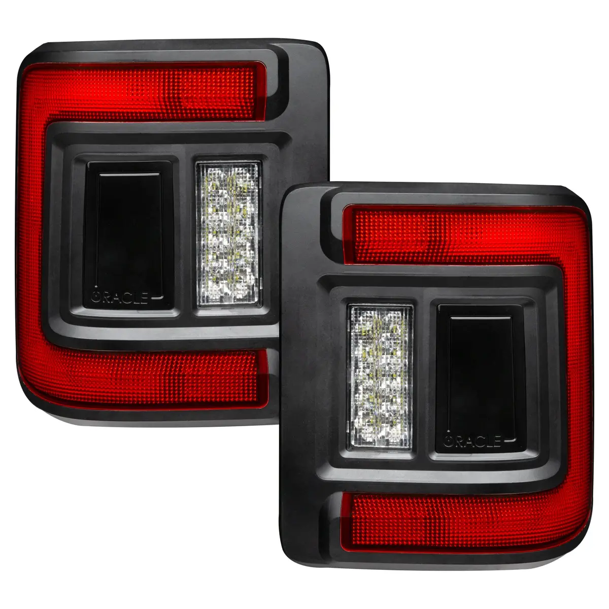 5884-504  -  Oracle Lighting Flush Mount Led Tail Lights For Jeep Wrangler Jl 1