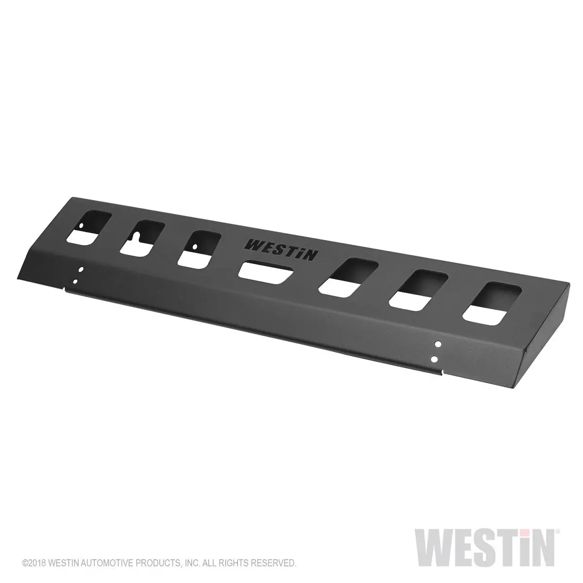59-80095  -  Wj2 Front Bumper Skid Plate; Bumper Guard; Steel; Textured Black; Unlightened; 1