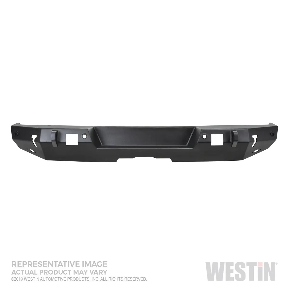 59-82075  -  Wj2 Rear Bumper; W/Sensors; Steel; Textured Black; Incl. Hardware Kit; 1