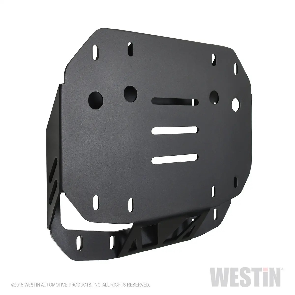 59-89005  -  Wj2 Spare Tire Relocator; Textured Black; 1