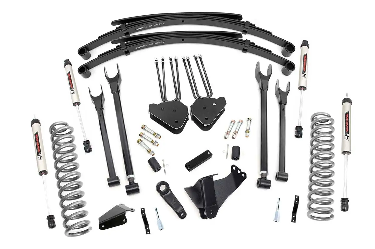 59070  -  8 Inch Lift Kit - 4 Link - Rr Springs - V2 - Ford F-250/F-350 Super Duty (05-07) 1